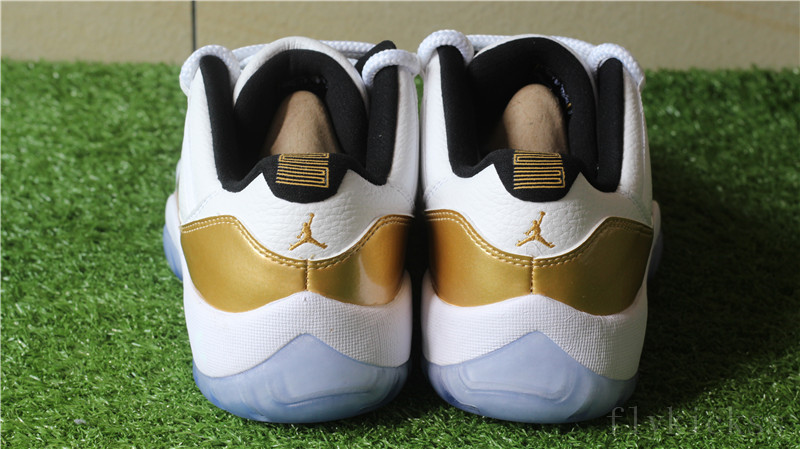 Air Jordan 11 Low Metallic Gold